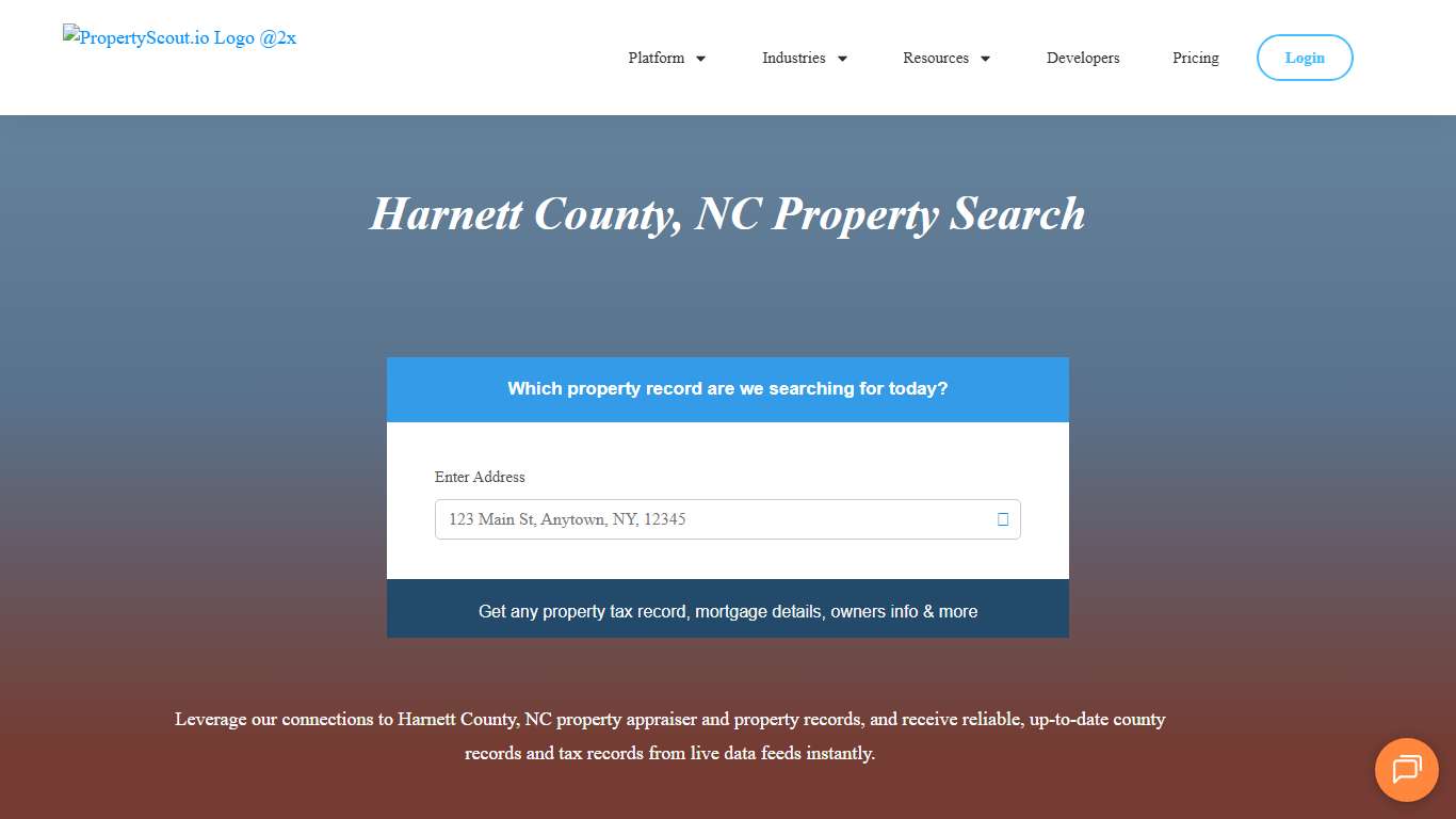 Harnett County, NC Property Records Search - Propertyscout.io